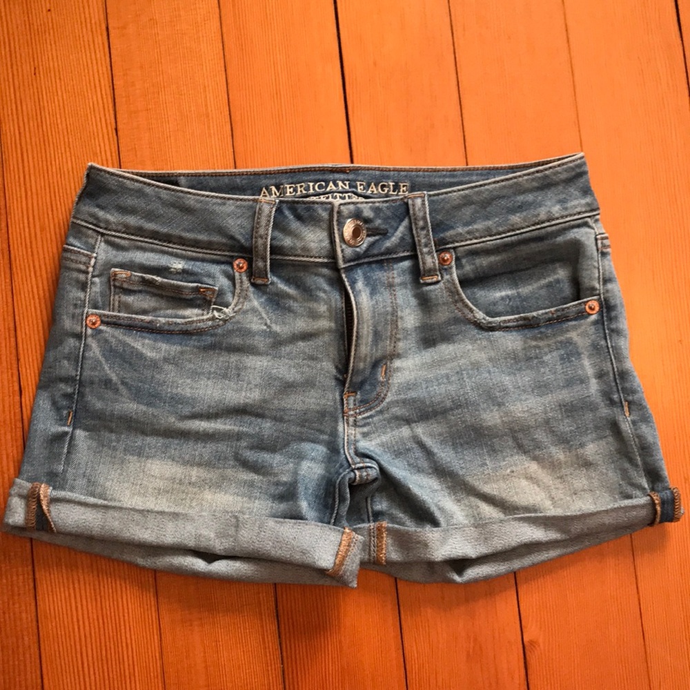 American Eagle Jean Shorts Size 4